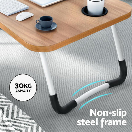 Laptop Desk Table Foldable Stand Lap Tray Sofa Bed Portable Adjustable Desks.