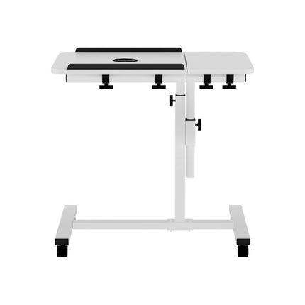 Artiss Laptop Desk Table Fan Cooling White 60CM.