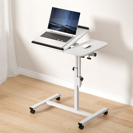 Artiss Laptop Desk Table Fan Cooling White 60CM.