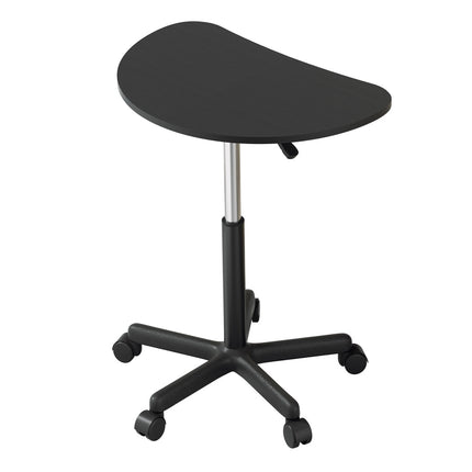 Artiss Laptop Desk Table Height Adjustable Wooden Bed Side Tables 80CM Black.