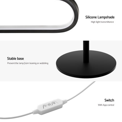 Artiss RGB LED Floor Lamp Remote Control Corner Light Stand Gaming Room 118CM.