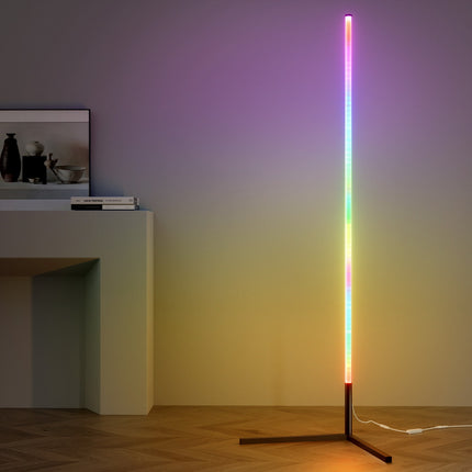 Artiss RGB LED Floor Lamp Remote Control Corner Light Stand Gaming Room 150CM.