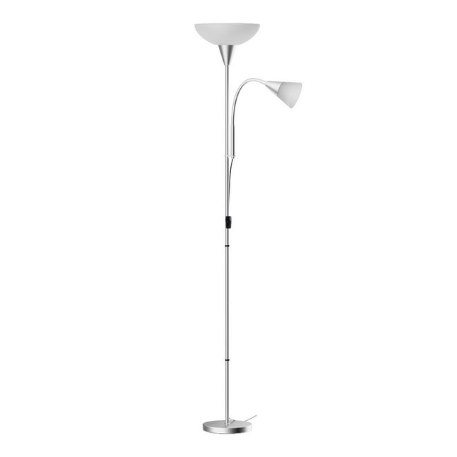 Artiss Floor Lamp Mother and Child Modern Home Living Room Office Reading Silver.