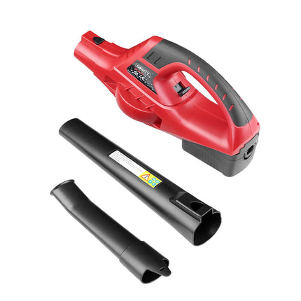 Giantz 20V Cordless Leaf Blower Garden Lithium Electric Battery Nozzles 2-Speed.