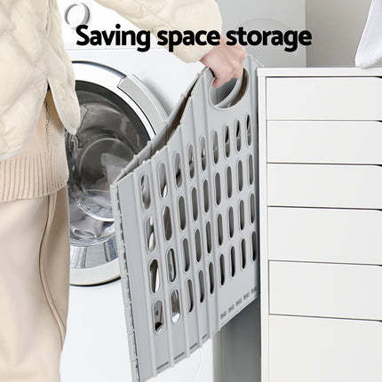 Artiss Laundry Basket Hamper Large Foldable Washing Clothes Storage Organiser.