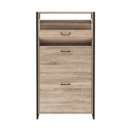 Artiss Shoe Rack Cabinet Adjustable Shelves 24 Pairs Tim.