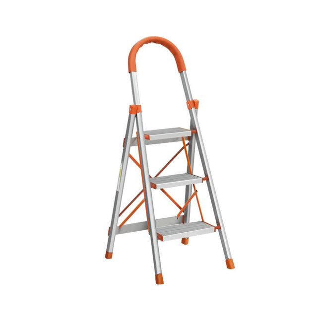 Giantz 3 Step Ladder Multi-Purpose Folding Aluminium Light Weight Non Slip Platform.