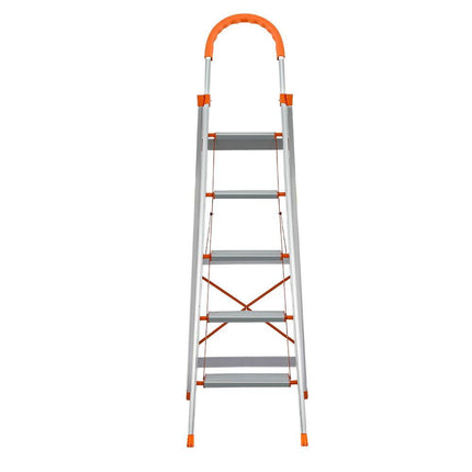 Giantz 5 Step Ladder Multi-Purpose Folding Aluminium Light Weight Non Slip Platform.