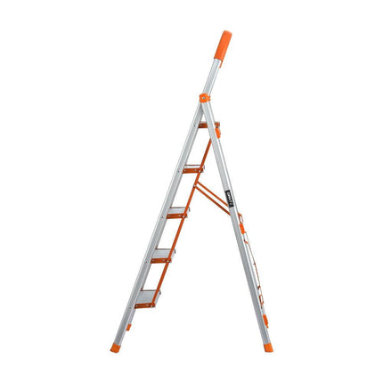 Giantz 5 Step Ladder Multi-Purpose Folding Aluminium Light Weight Non Slip Platform.