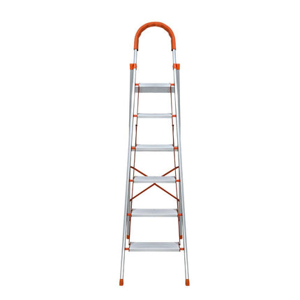 Giantz 6 Step Ladder Multi-Purpose Folding Aluminium Light Weight Non Slip Platform.