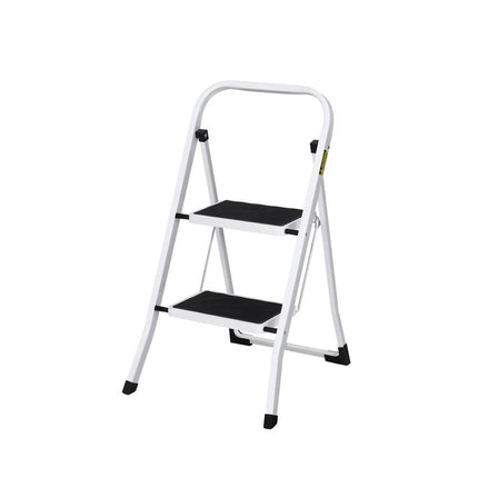 Giantz 2 Step Ladder Multi-Purpose Folding Steel Light Weight Platform.