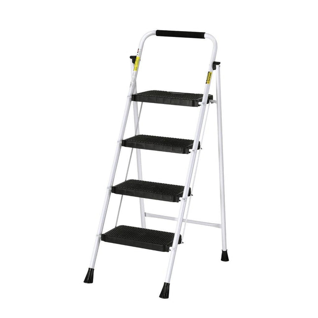 Giantz 4 Step Ladder Multi-Purpose Folding Steel Light Weight Platform.