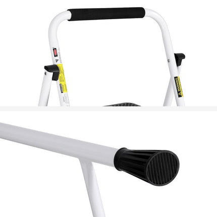 Giantz 4 Step Ladder Multi-Purpose Folding Steel Light Weight Platform.