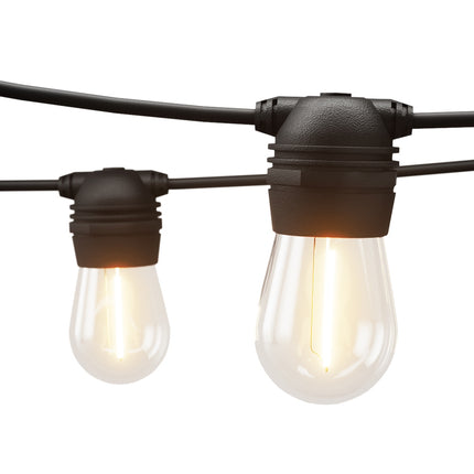 86m Solar Festoon Lights Outdoor LED String Light Christmas Party Decorations.
