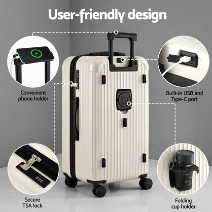 Home & Garden > Travel > Suitcases.