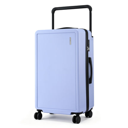 Wanderlite 28" Wide Handle Luggage Suitcase Travel TSA Lock Light Blue.