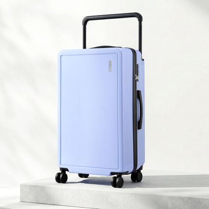 Wanderlite 28" Wide Handle Luggage Suitcase Travel TSA Lock Light Blue.