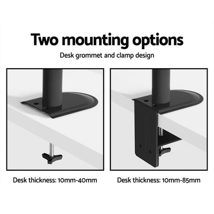 Artiss Monitor Arm Desk Mount Laptop Tray.