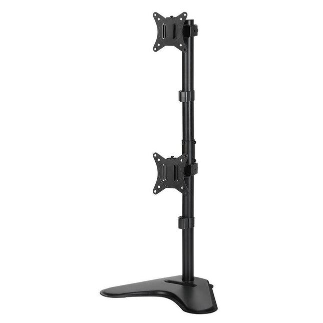 Artiss Monitor Arm Stand Dual Mount HD LED TV Bracket Holder Freestanding.