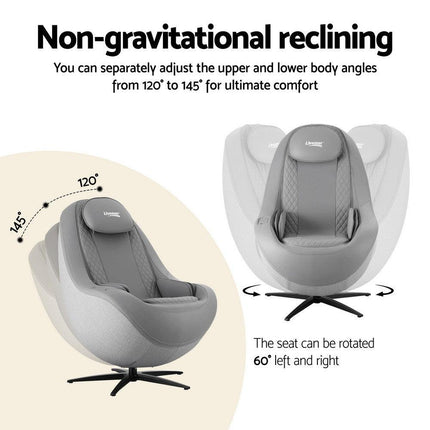 Livemor Massage Chair Electric Recliner Home Massager 3D ROLI.