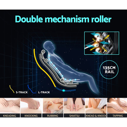 Livemor 4D Massage Chair Recliner SL Track Full Body Zero Gravity Massager Heated AI Body Scan Melisa.