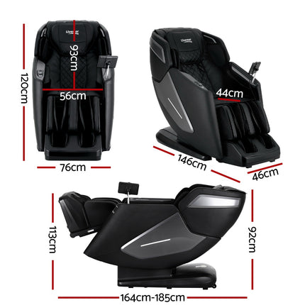 Livemor 4D Massage Chair Recliner SL Track Full Body Zero Gravity Massager Heated AI Body Scan REILY.