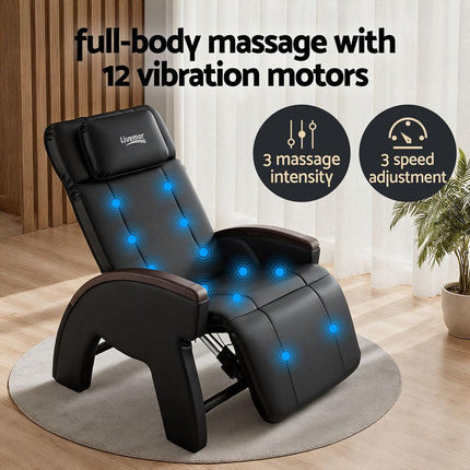 Livemor Massage Chair Electric Recliner Home Massager ARIA.