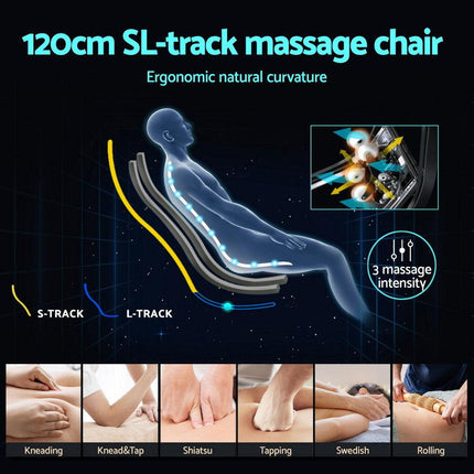 Livemor Massage Chair Electric Recliner Home Massager 3D OLIN.