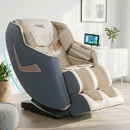 Livemor Massage Chair Electric Recliner Home Massager 3D Opal.
