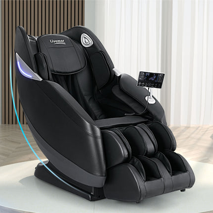 Livemor Massage Chair Electric Recliner Home 3D Massager Flynn.