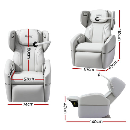 Livemor Massage Chair Electric Vibration Recliner Chair ZENO.