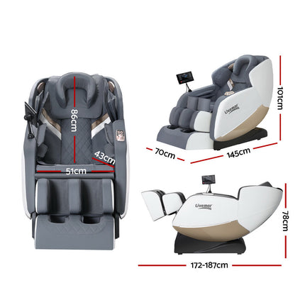 Livemor Massage Chair Electric Recliner Home Massager Beryl.