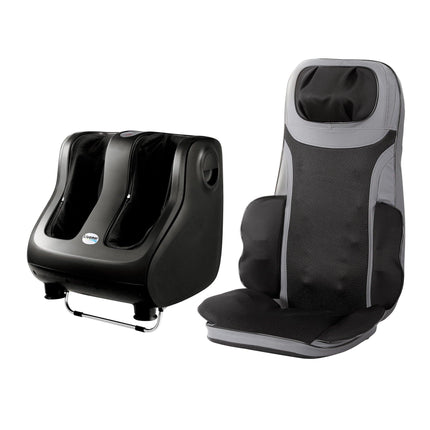 Livemor Full Back Massage Seat Cushion Heating With 360° Foot Massagers.