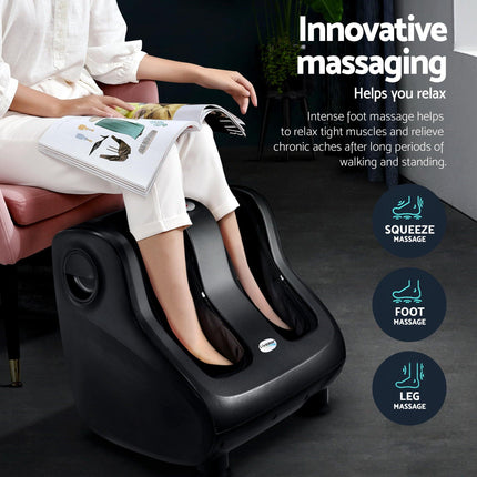 Livemor Full Back Massage Seat Cushion Heating With 360° Foot Massagers.