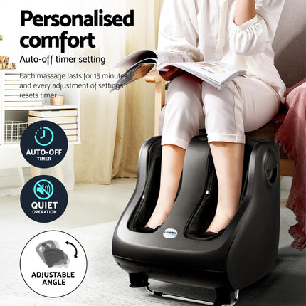Livemor Full Back Massage Seat Cushion Heating With 360° Foot Massagers.