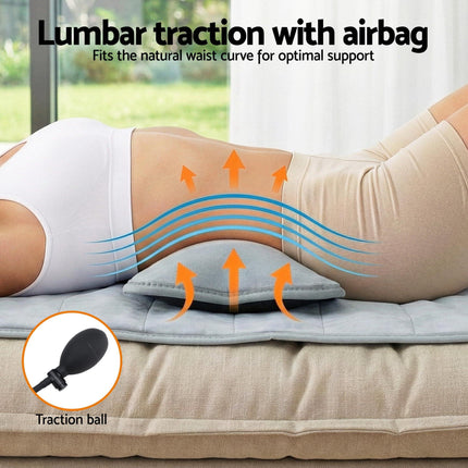 Livemor Massage Mat 10-nodes Vibration Heating Massage Cushion.