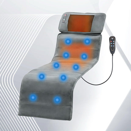 Livemor Massage Mat 10-nodes Vibration Heating Massage Cushion.