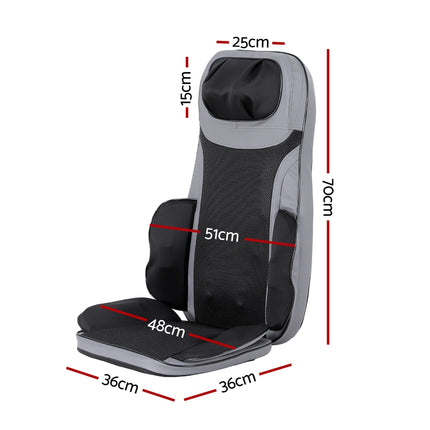 Livemor 8-nodes Full Back Massage Cushion Heating Massage Seats.