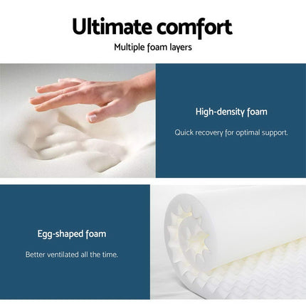 Giselle Bedding 30cm Mattress Pocket Spring King.