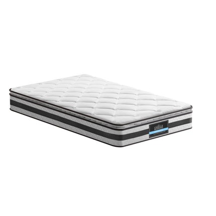 Giselle Bedding 21cm Mattress Pillow Top King Single.