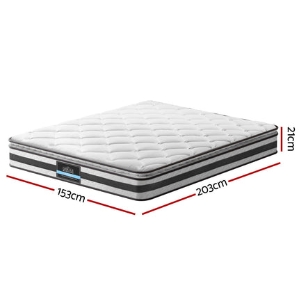 Giselle Bedding 21cm Mattress Pillow Top Queen.