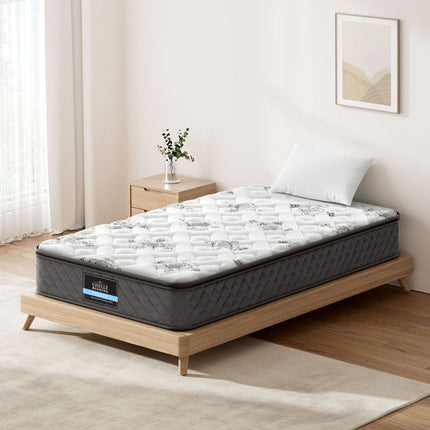 Giselle Bedding 24cm Mattress Pillow Top King Single.