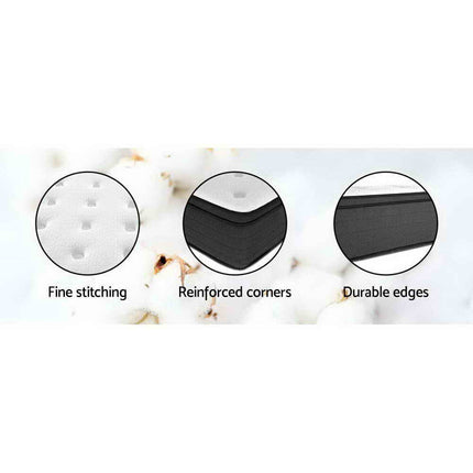Giselle Bedding 34cm Mattress Euro Top Double.