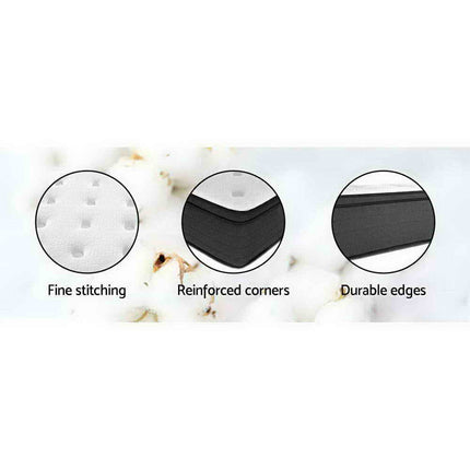 Giselle Bedding 34cm Mattress Euro Top King.
