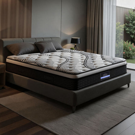 Giselle Bedding 32cm Mattress Euro Top Double.