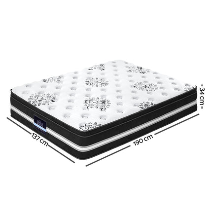 Giselle Bedding 34cm Mattress Cool Gel Memory Foam Double.