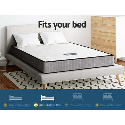 Giselle Bedding 13cm Mattress Tight Top King Single.
