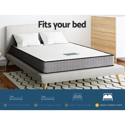 Giselle Bedding 13cm Mattress Tight Top Queen.