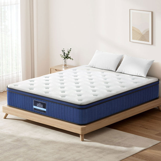Giselle Bedding 34cm Mattress Cool Gel Memory Foam 7 Zone Queen.