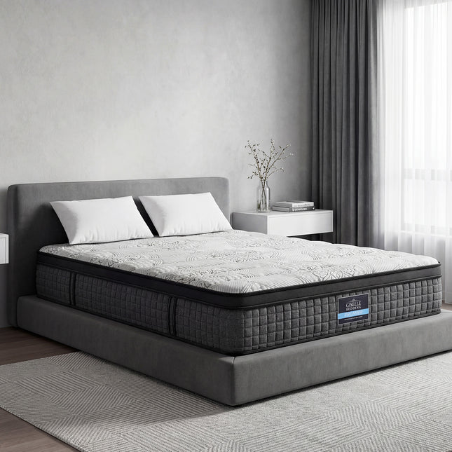 Giselle Bedding 34cm Mattress 9 Zone Latex Foam King.